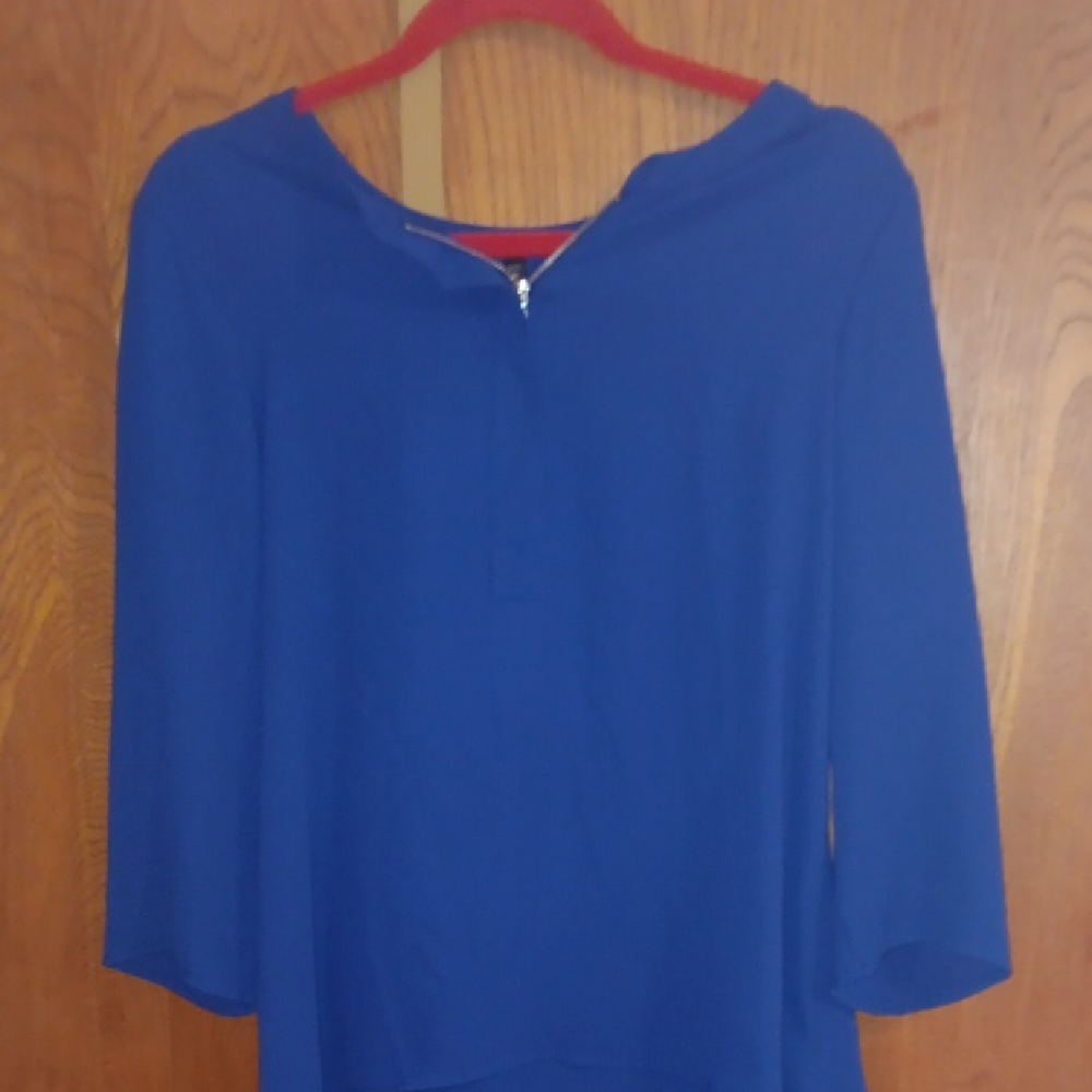 Express Vibrant Blue Women's Blouse